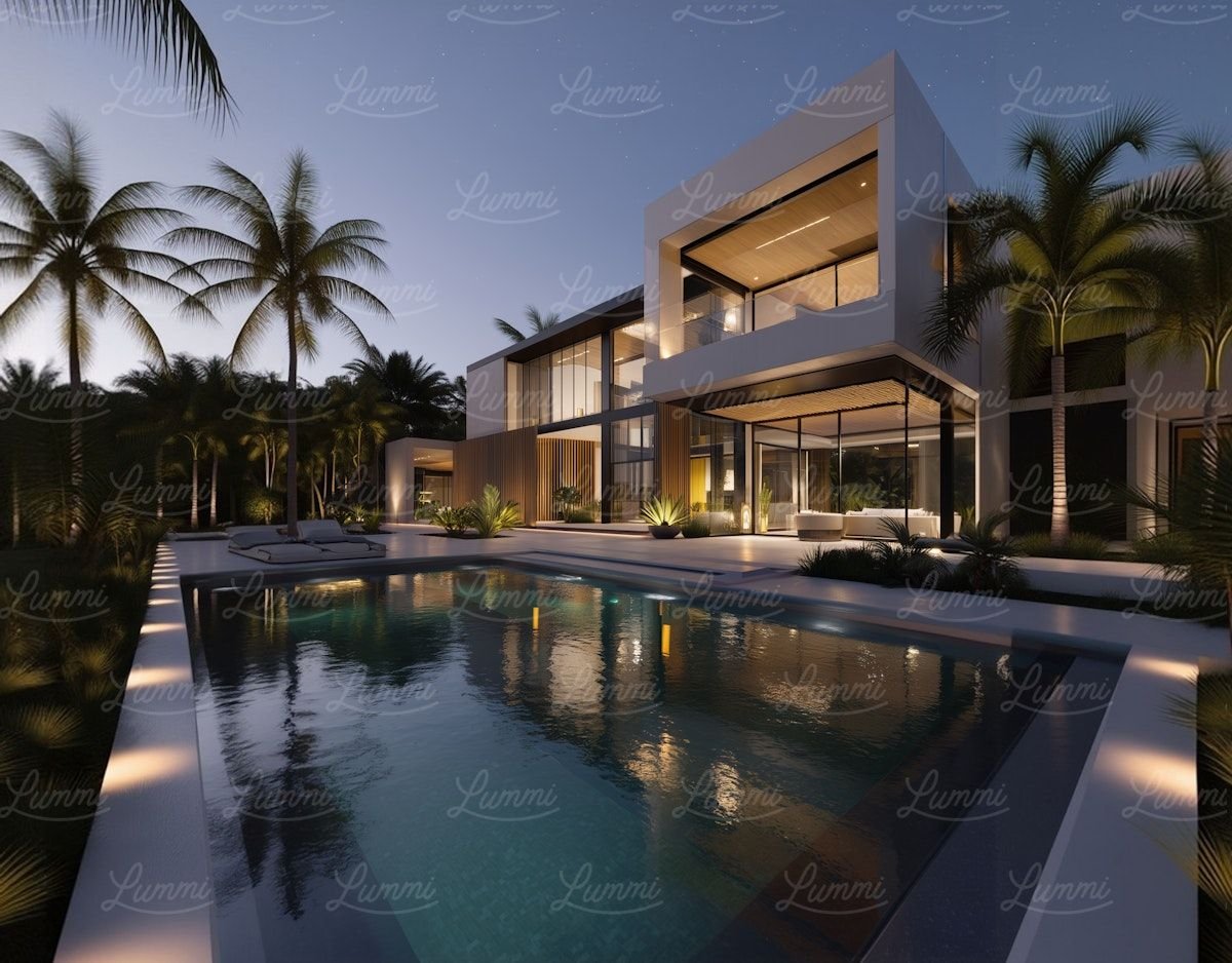 Luxury Home with Garden